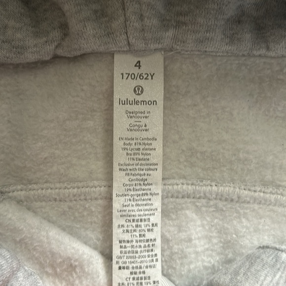 Scuba Half-Zip Cropped Hoodie - Picture 2 of 3